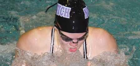 Norwich swimmers top Greene for third win